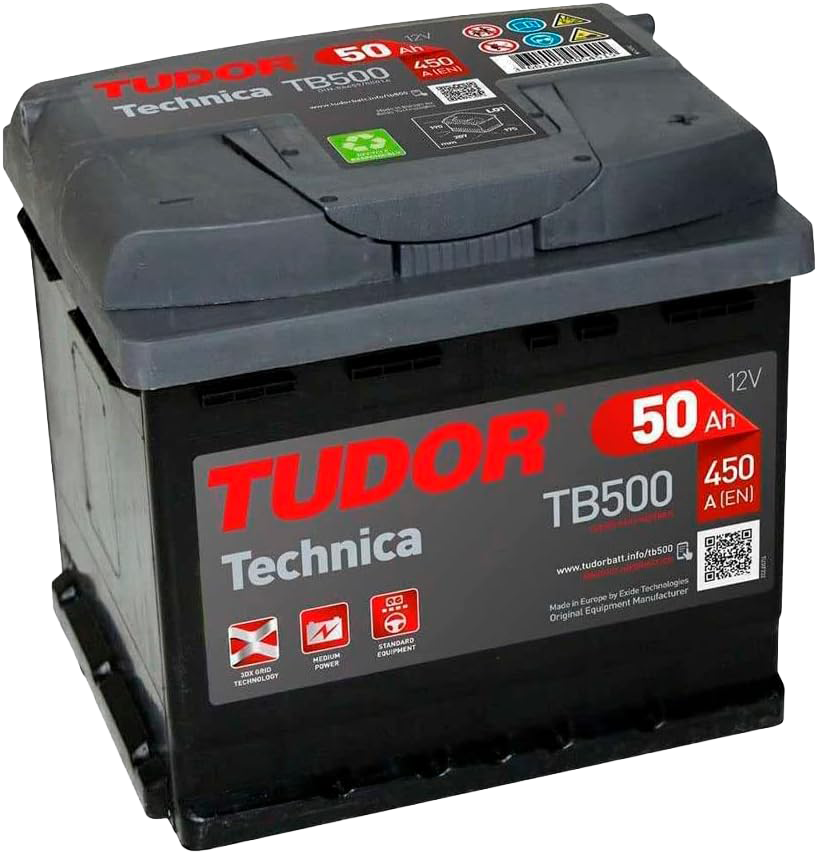 Afbeelding van TUDOR 12V 50Ah Startaccu