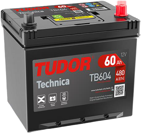 Bild von TUDOR 12V 60Ah Starterbatterie