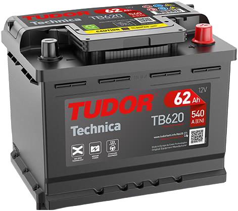 Bild von TUDOR 12V 62Ah Starterbatterie