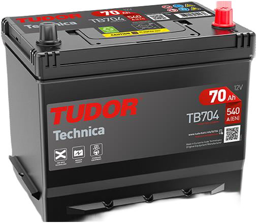 Bild von TUDOR 12V 70Ah Starterbatterie