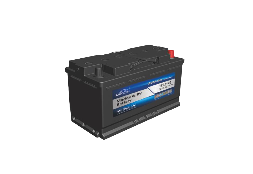 LEOCH AGM 12V 90Ah Zyklenfeste Batterie