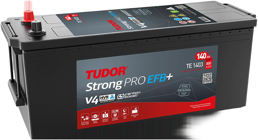 Bild von TUDOR SHD-HVR Carbon 12V 140Ah Starterbatterie