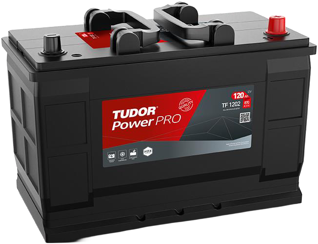Afbeelding van TUDOR HDX 12V 120Ah Startaccu