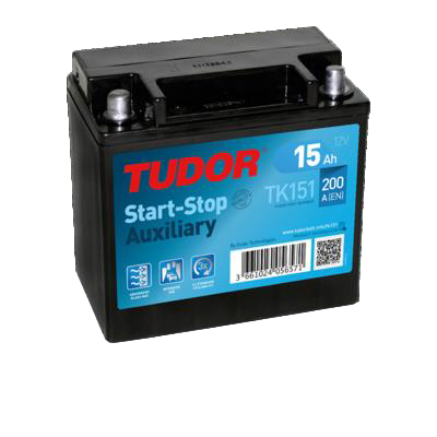 Bild von TUDOR 12V 15Ah Start-Stopp Batterie