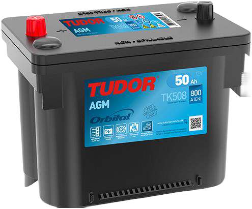 Bild von TUDOR Orbital AGM 12V 50Ah Start-Stopp Batterie