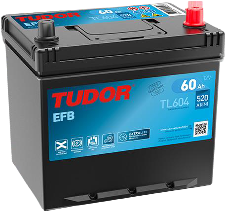 Image of TUDOR 12V 60Ah Start-Stop Battery