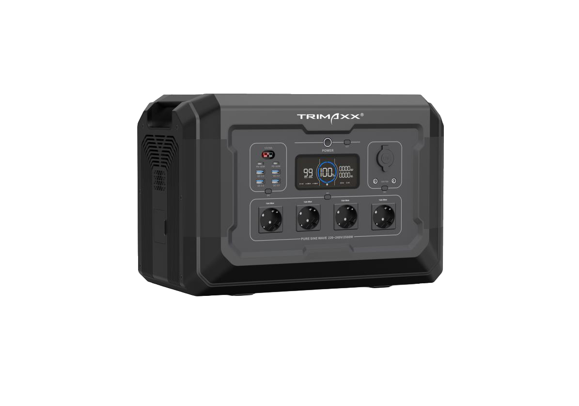 TRIMAXX 2048Wh Tragbare Powerstation