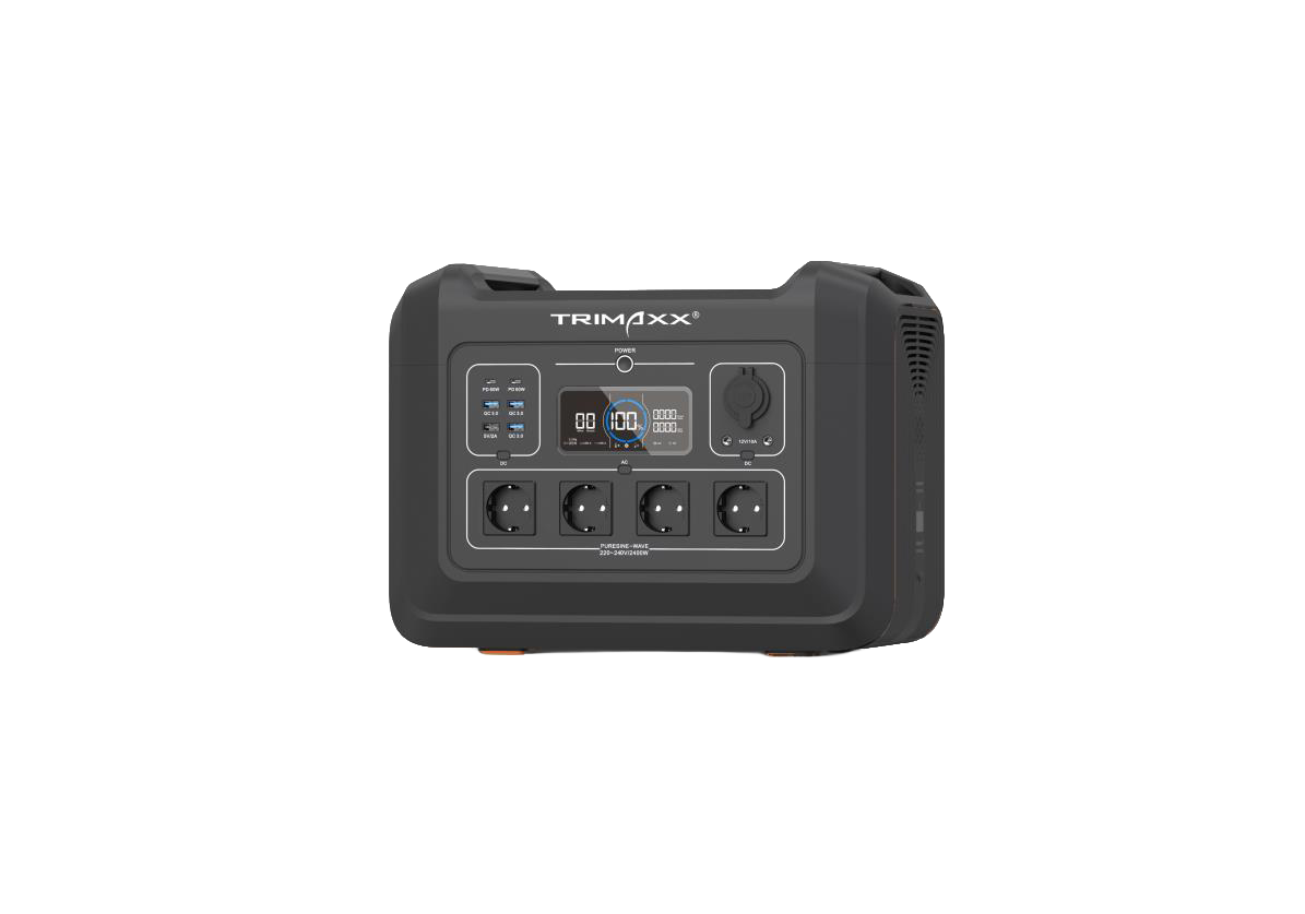 TRIMAXX Draagbaar Powerstation 2400W
