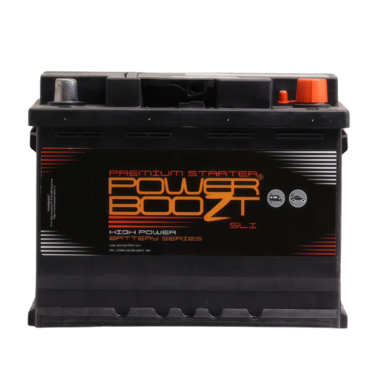 POWERBOOZT Premium 12V 60Ah Starter Battery