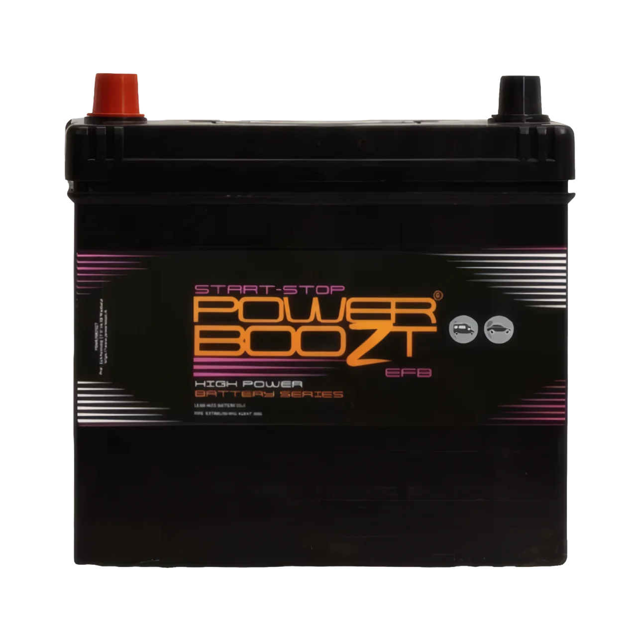 POWERBOOZT EFB 12V 60Ah Start-Stopp Batterie