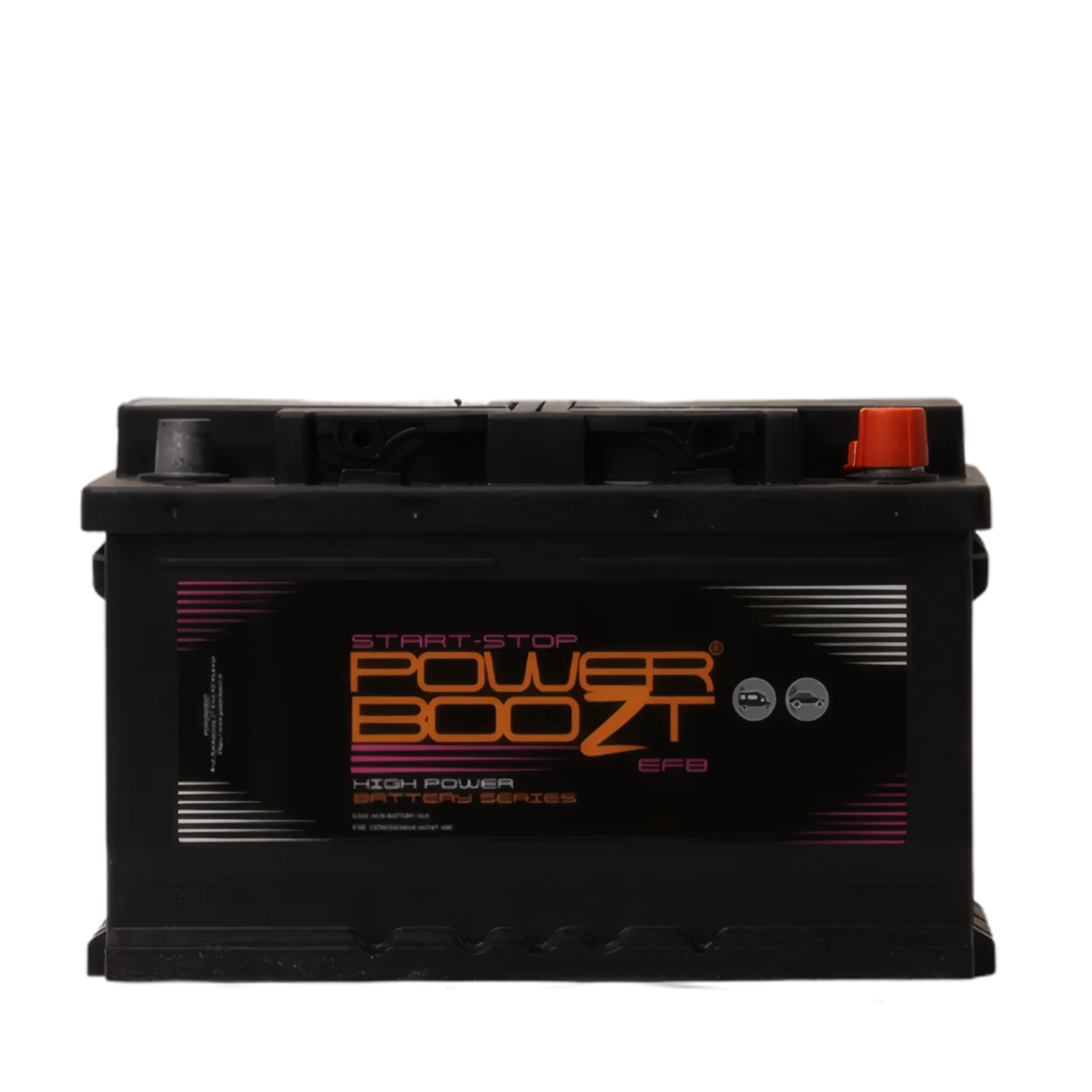 POWERBOOZT EFB 12V 65Ah Start-Stop Accu