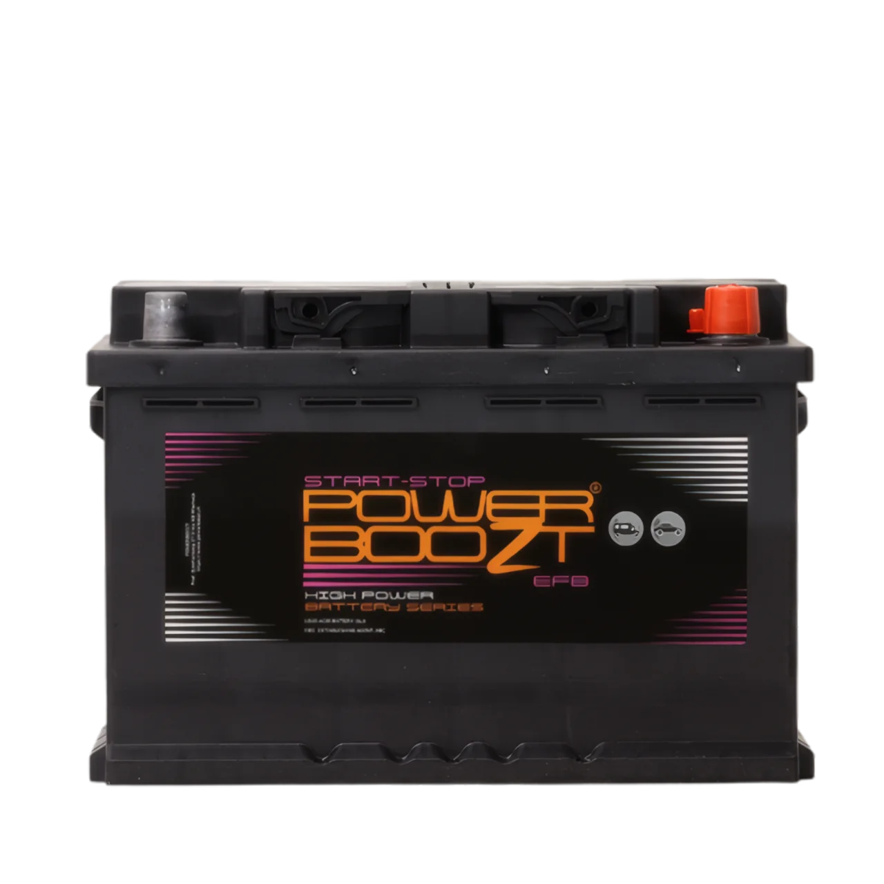 POWERBOOZT EFB 12V 70Ah Start-Stop Accu