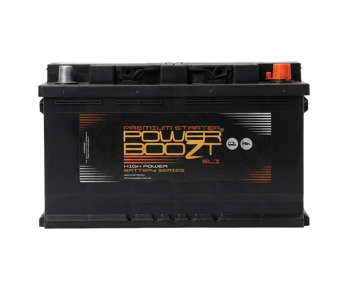 POWERBOOZT Premium 12V 80Ah Startaccu