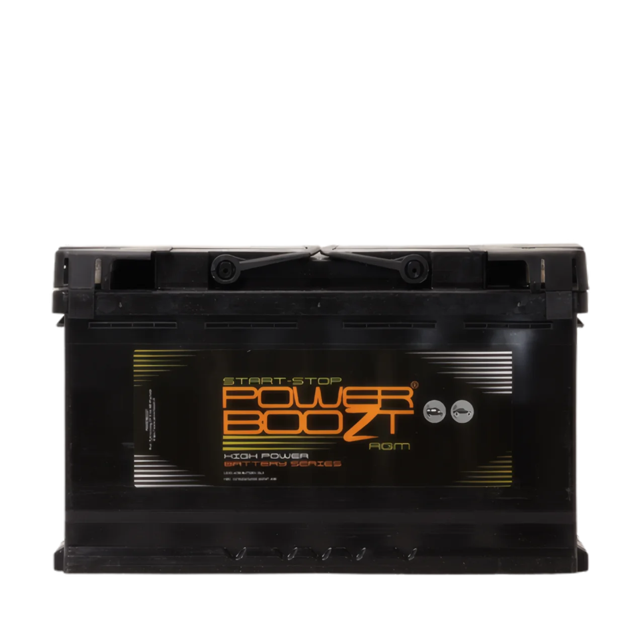 POWERBOOZT AGM 12V 80Ah Start-Stop Accu