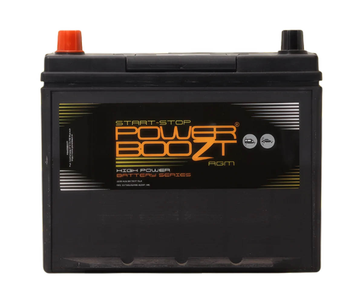 POWERBOOZT AGM 12V 90Ah Start-Stopp Batterie