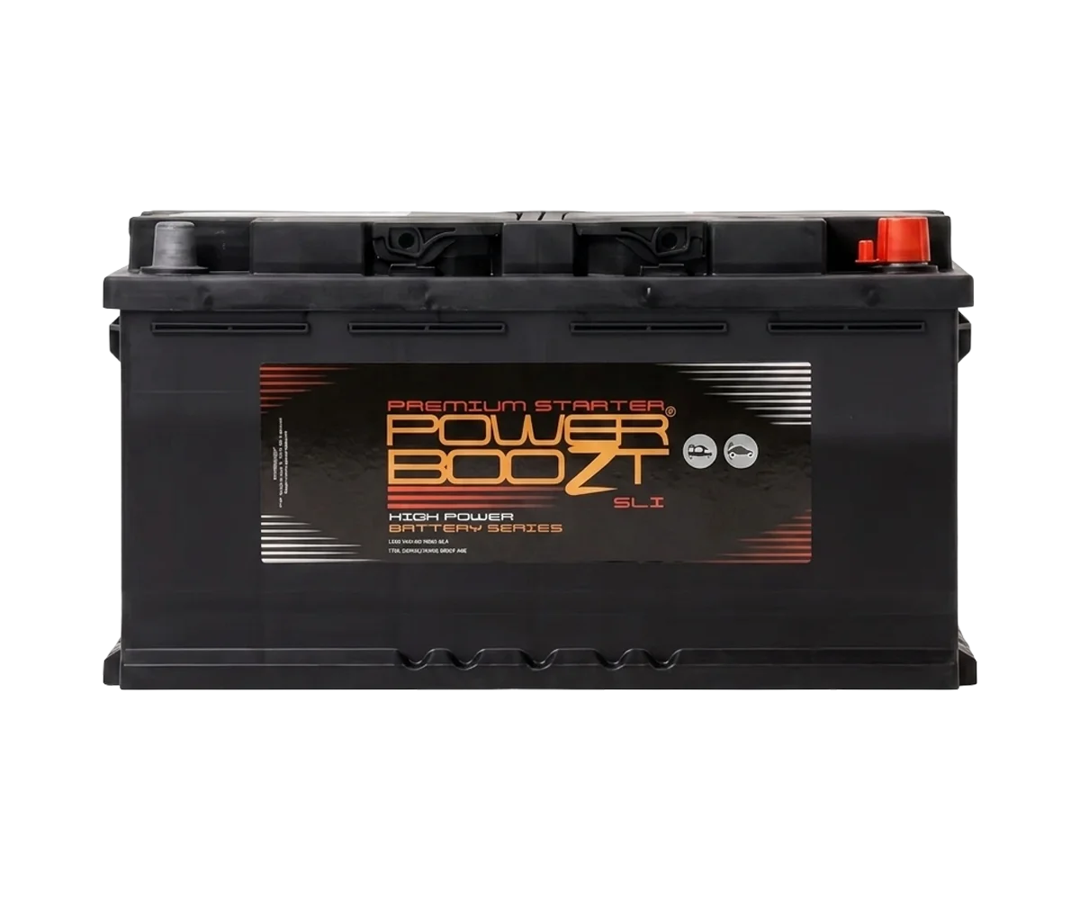 POWERBOOZT Premium 12V 100Ah Startaccu