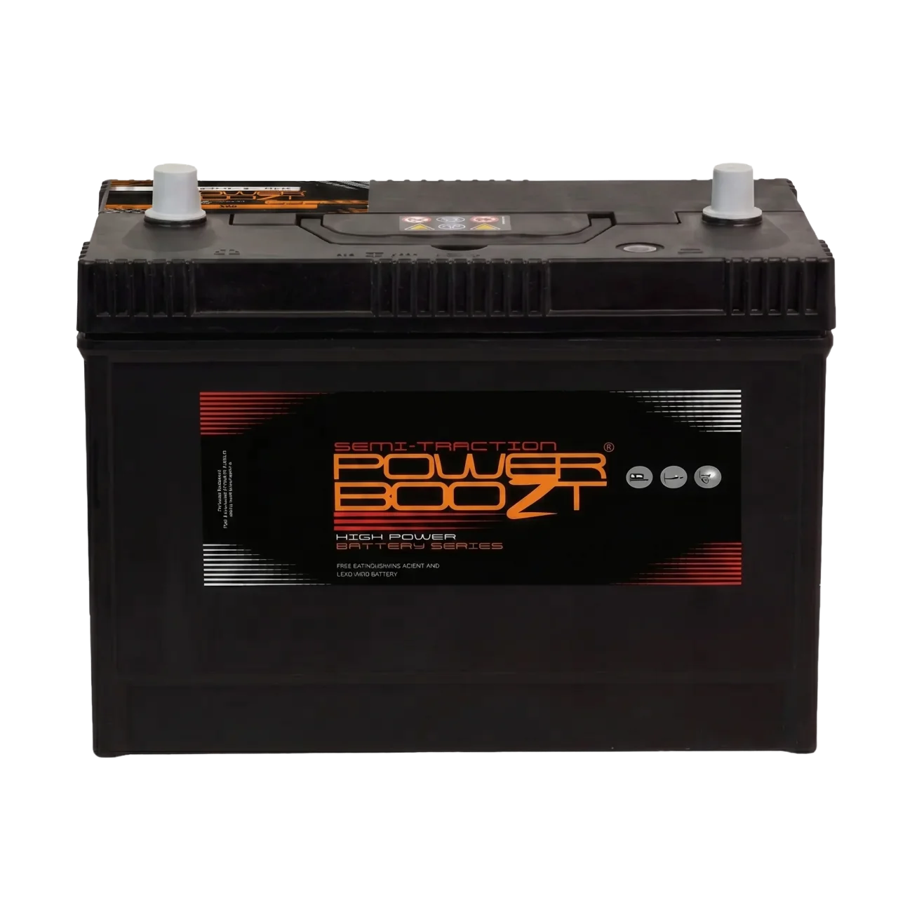 POWERBOOZT 12V 120Ah Semi-tractieaccu