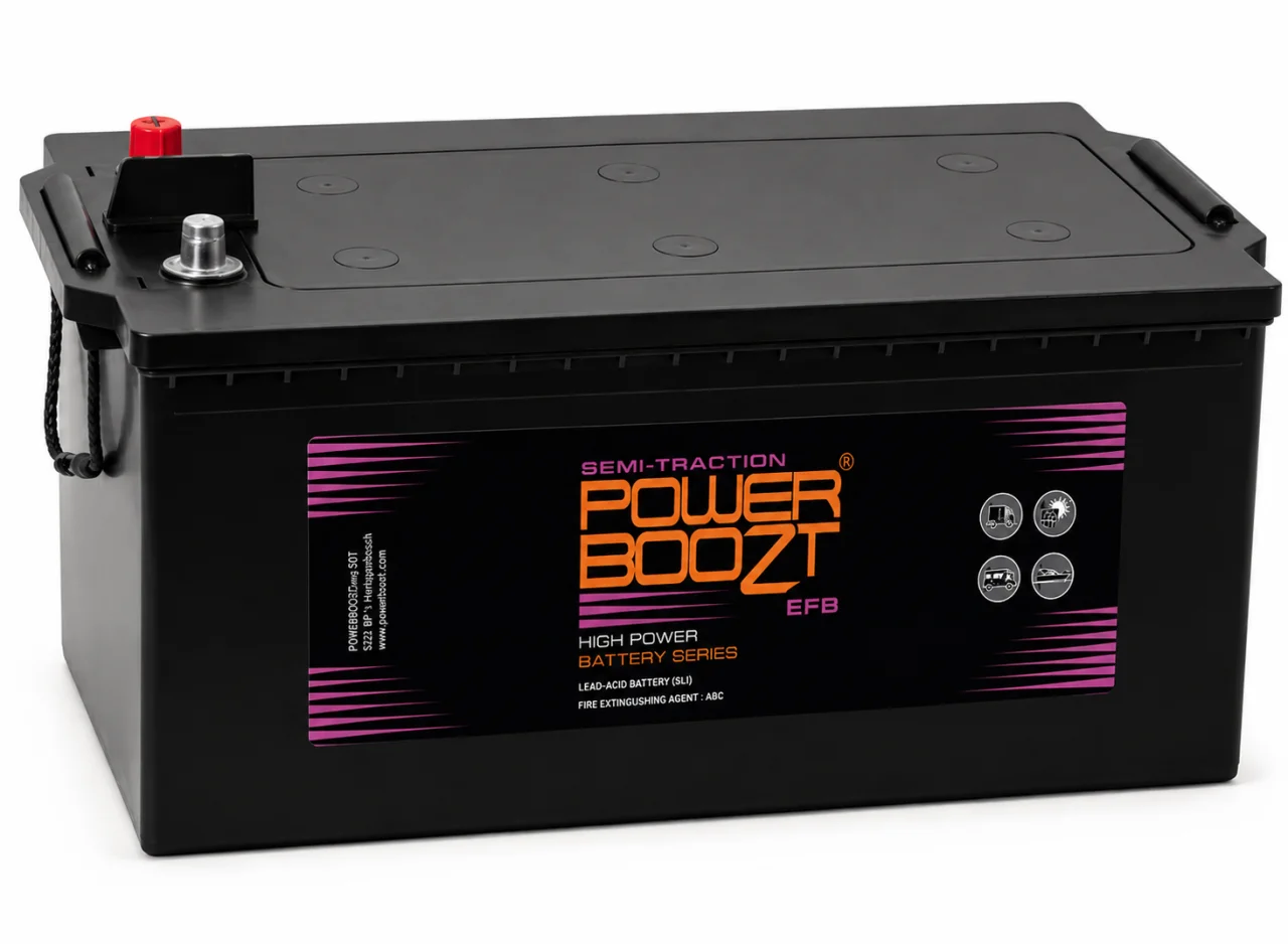 POWERBOOZT EFB 12V 240Ah Startaccu