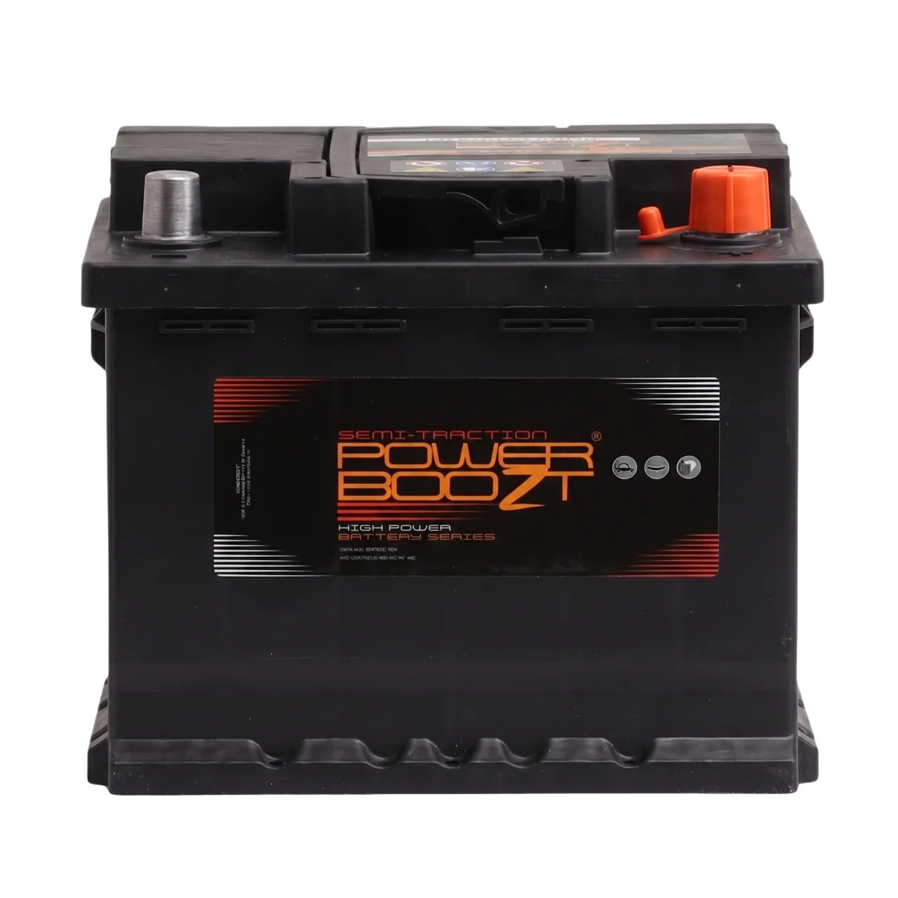 POWERBOOZT 12V 50Ah Semi-tractieaccu