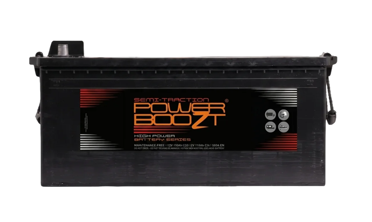 POWERBOOZT 12V 230Ah Semi-tractieaccu