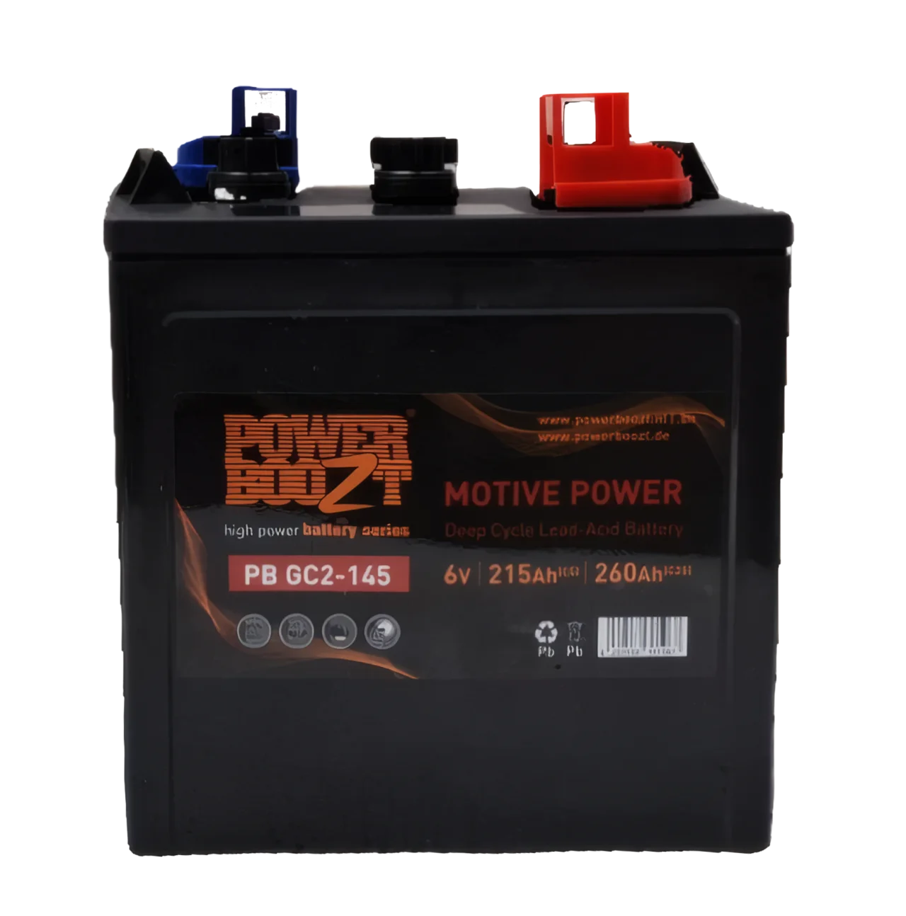 POWERBOOZT 260Ah Deep Cycle Accu