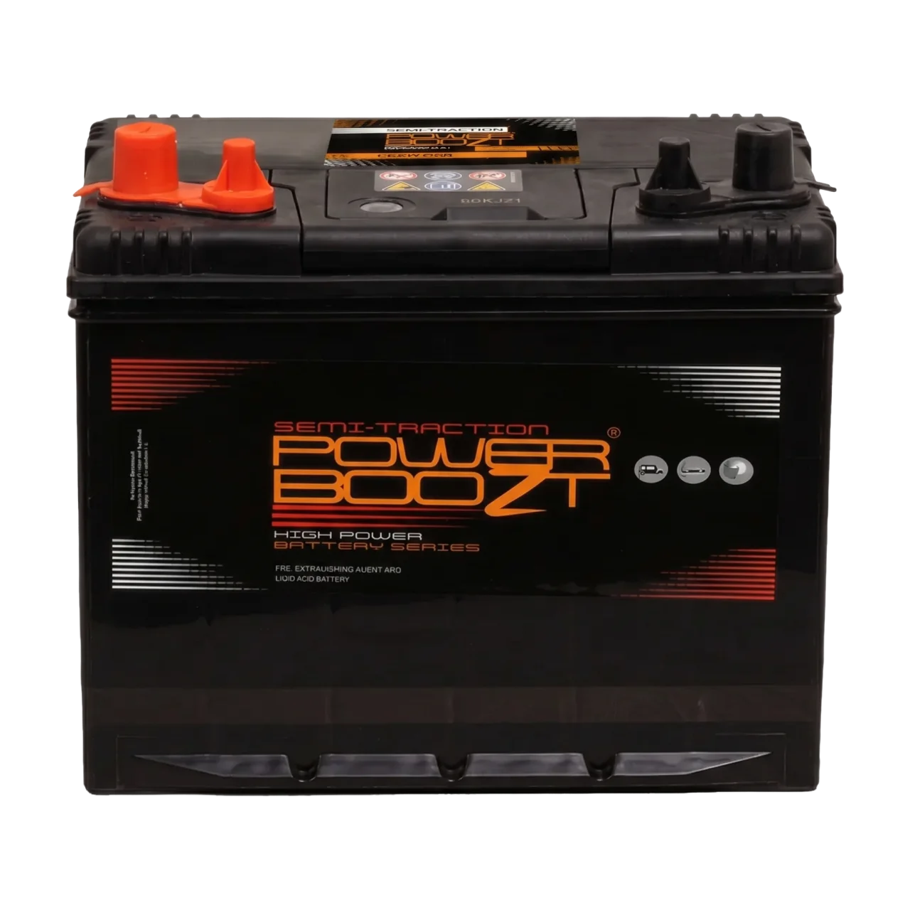 POWERBOOZT 12V 90Ah Semi-tractieaccu