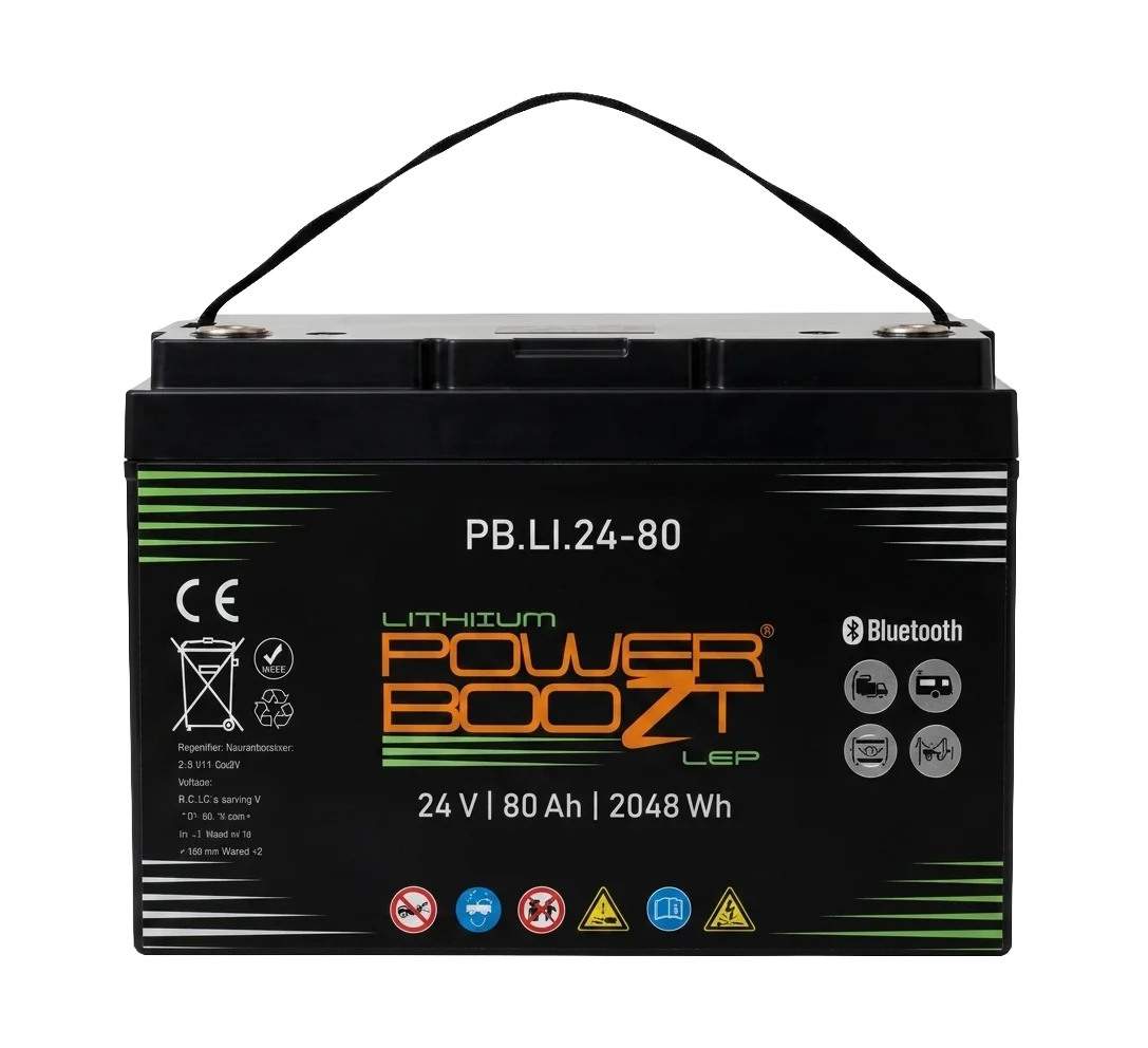 POWERBOOZT 80Ah Deep Cycle Accu