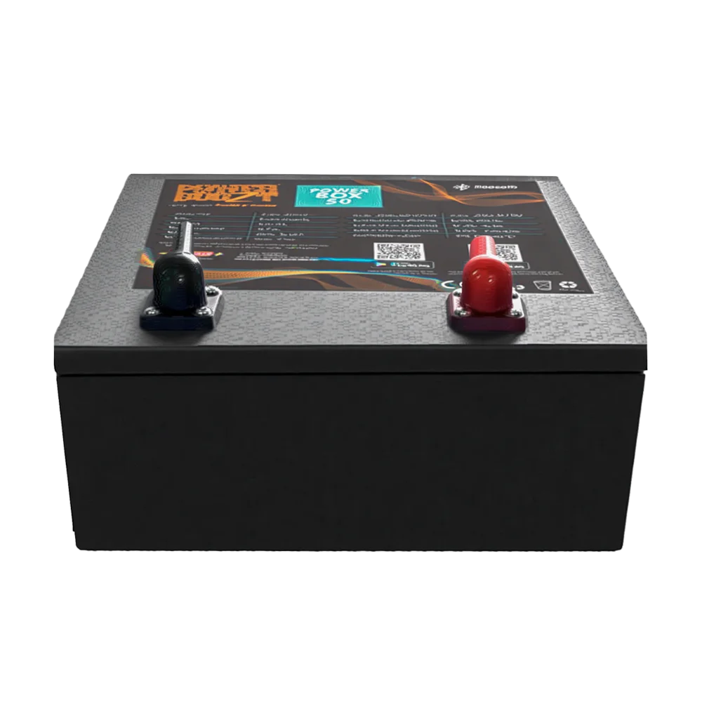 POWERBOOZT 12V 50Ah Deep Cycle Accu