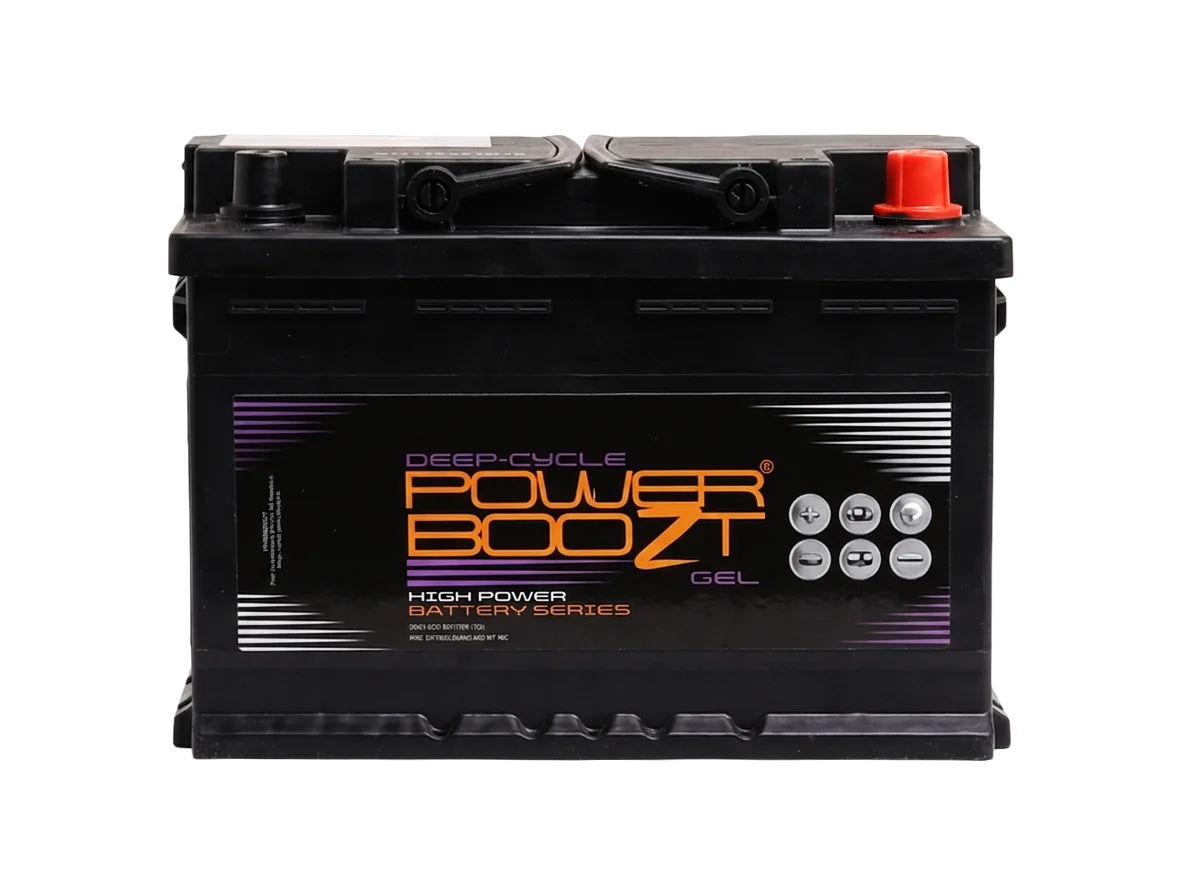 POWERBOOZT GEL 12V 80Ah Deep Cycle Accu
