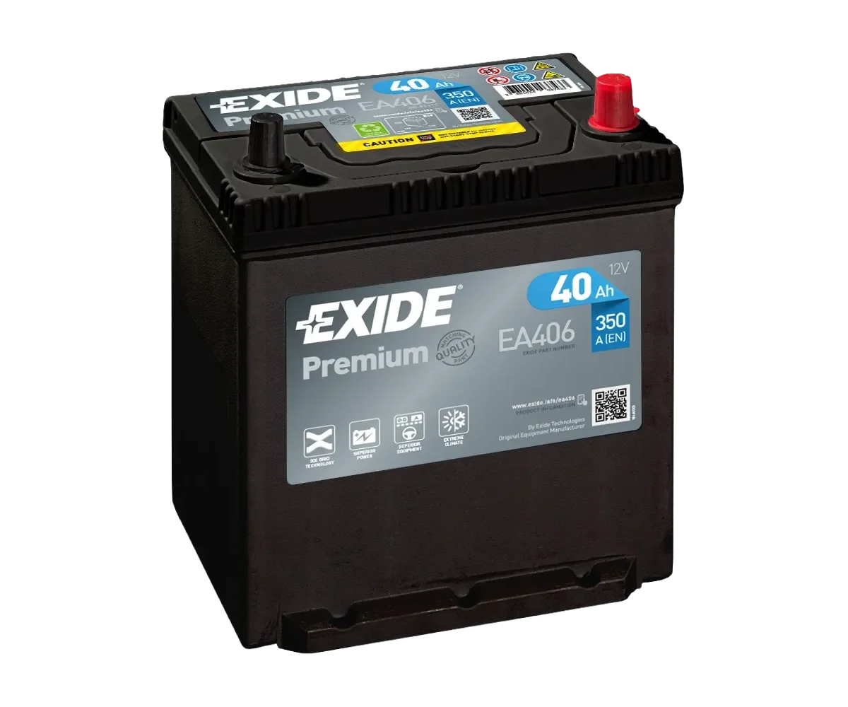 EXIDE 12V 40Ah Startaccu