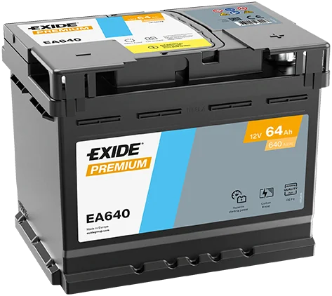 Image de EXIDE Premium 12V 64Ah Batterie de Démarrage
