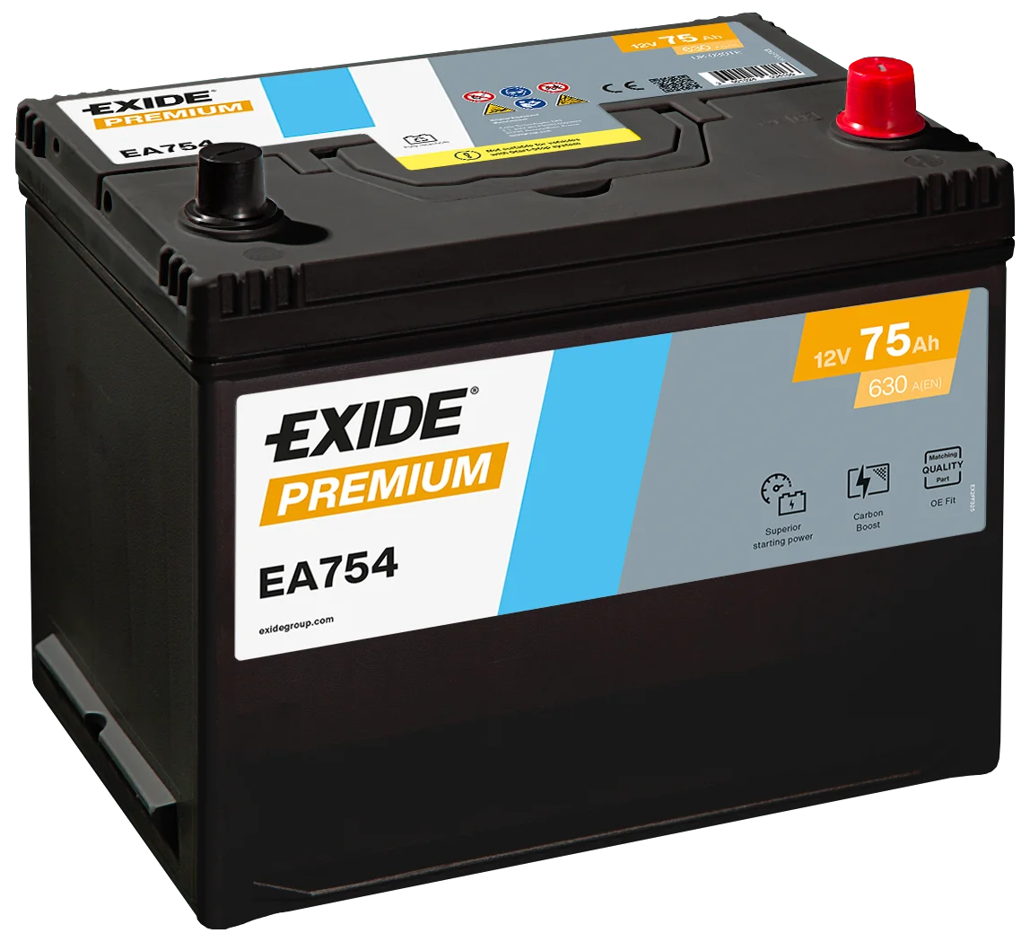 Bild von EXIDE 12V 75Ah Starterbatterie
