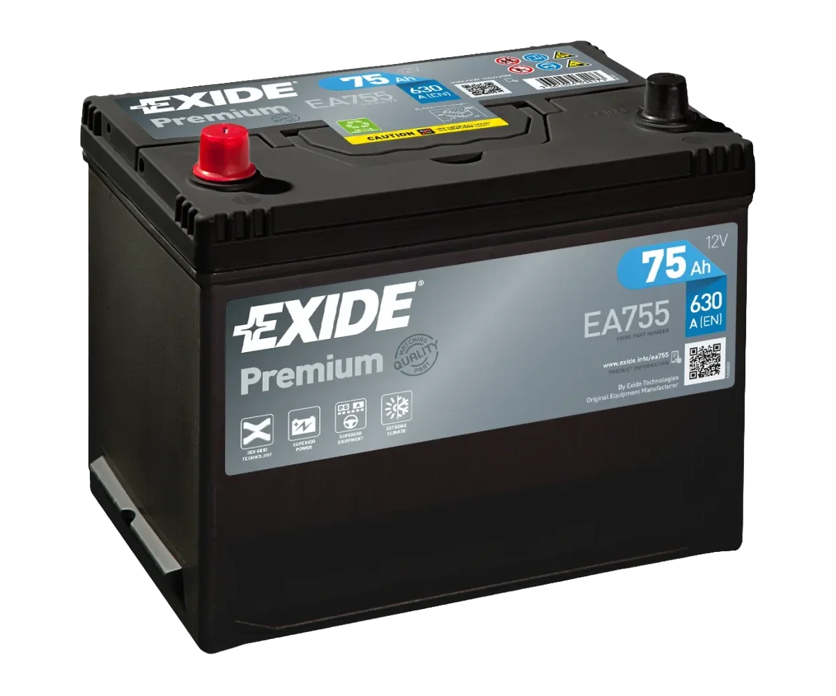 EXIDE 12V 75Ah Startaccu