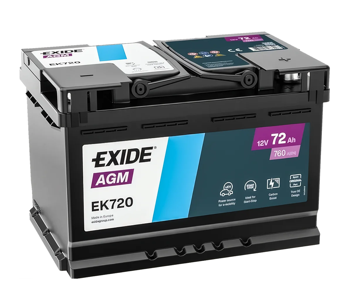 EXIDE 12V 72Ah Start-Stop Accu