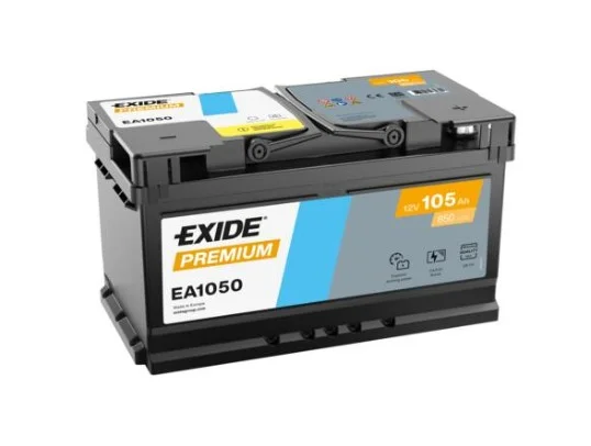 Exide Premium Flooded 12V 105Ah Starterbatterie