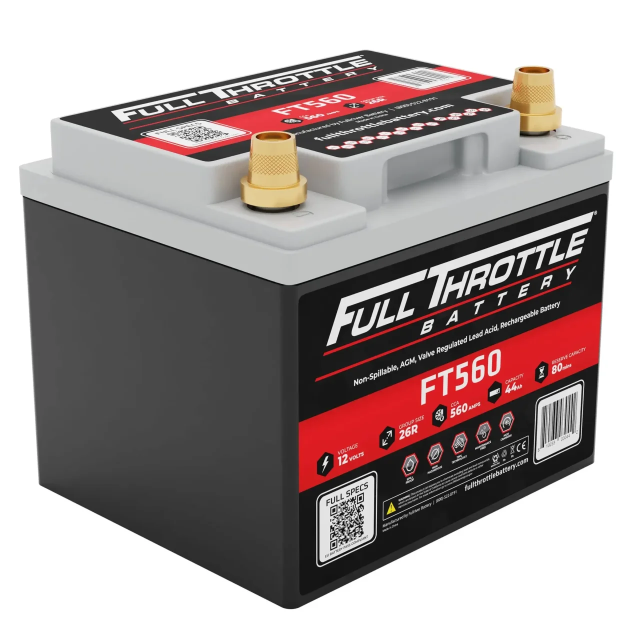FULLRIVER FT560 AGM 12V 44Ah Startaccu