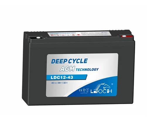 LEOCH LDC AGM 12V 37Ah Deep Cycle Accu