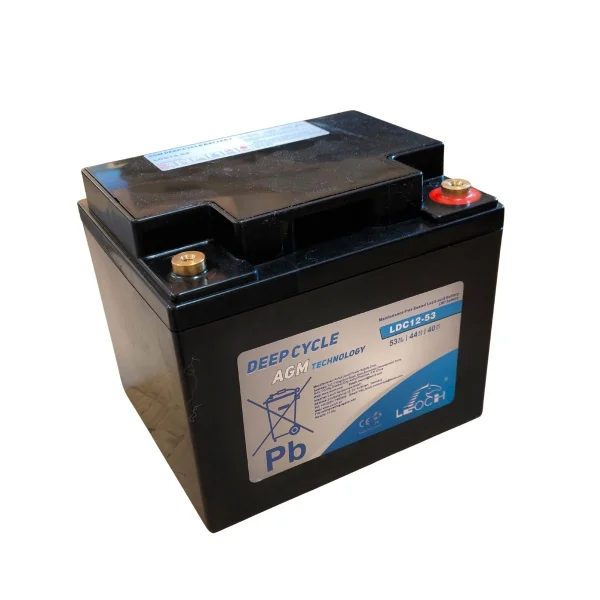 LEOCH LDC AGM 12V 46Ah Deep Cycle Accu