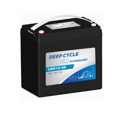 LEOCH AGM 12V 68Ah Deep Cycle Accu