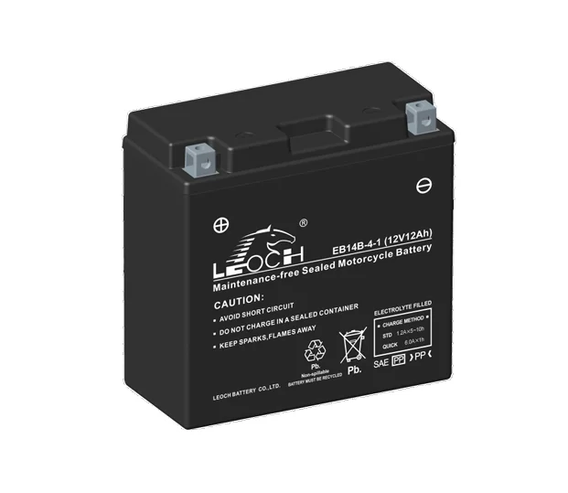 LEOCH BIKE EB14B-4 AGM 12V 12Ah Startaccu