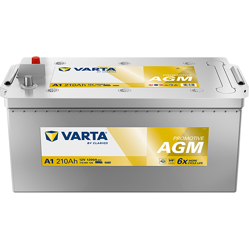VARTA Promotive AGM 12V 210Ah Start-Stopp Batterie