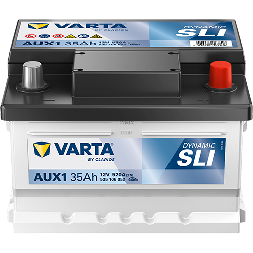 VARTA Dynamic AUX 12V 35Ah Hilfsbatterie