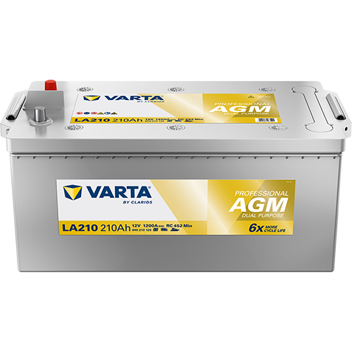 VARTA Professional AGM 12V 210Ah Semi-tractieaccu