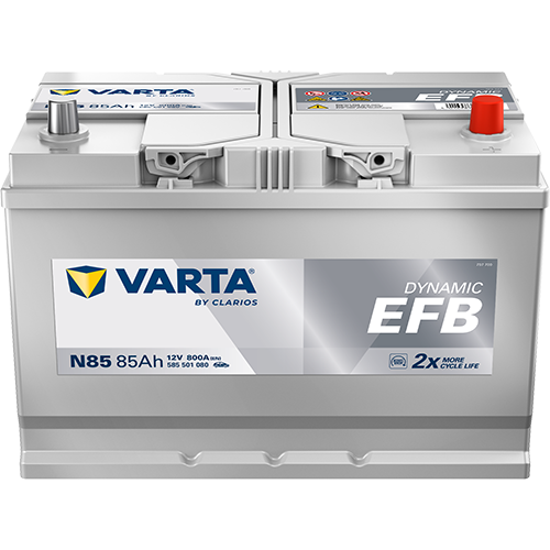 VARTA Dynamic EFB 12V 85Ah Start-Stop Accu