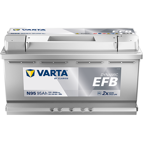 VARTA Dynamic EFB 12V 95Ah Start-Stop Accu